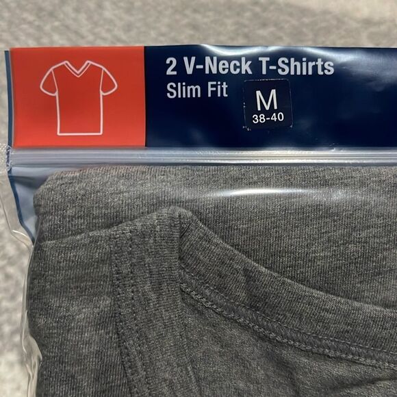 NWT- Jockey - Men’s M. two v-neck t-shirts - Picture 3 of 6
